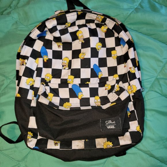 Vans X Simpsons Old Skool Backpack Bart 